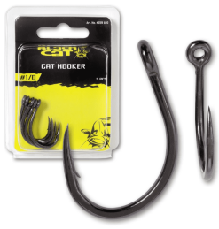Black Cat Cat Hooker DG Größe 1/0 5 Stück