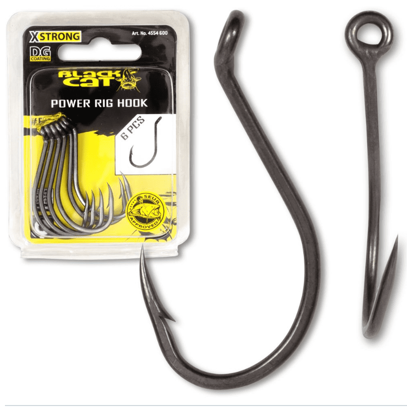 Black Cat Power Rig Haken DG Größe 6/0 6 Stück 1 Black Cat Power Rig Haken DG Größe 6/0 6 Stück